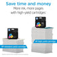 HP 62XL Tri-color High-yield Ink Cartridge | Works with Printer Series: ENVY 5540, 5640, 5660, 7640; OfficeJet 5740, 8040; OfficeJet Mobile 200, 250 | Eligible for Instant Ink | C2P07AN
