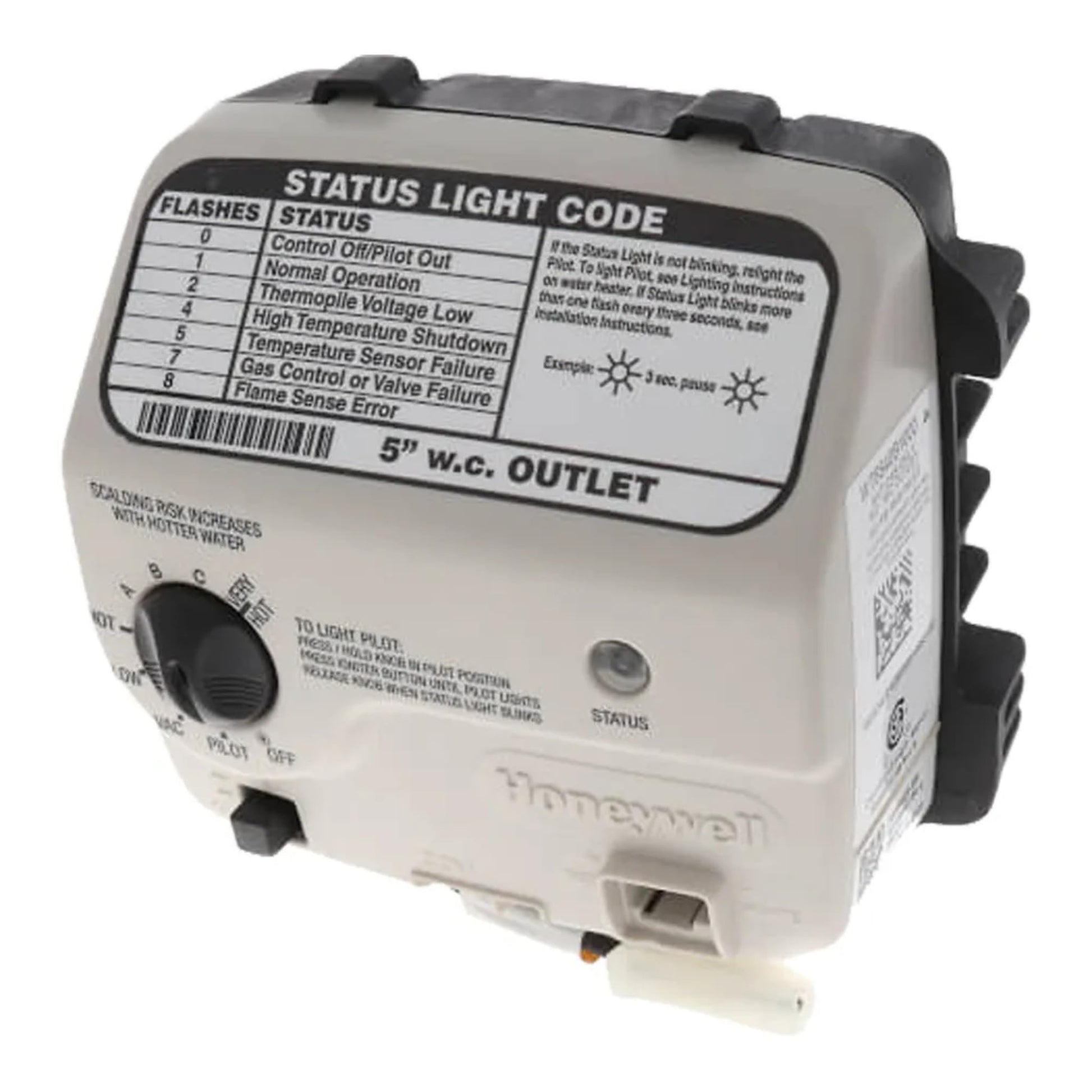 Buy now Reliance water heater gas control valve 100112336 trade number WT8840B 160 Degree F 1" Cavity made by Resideo at indiglob india