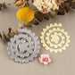 8Pcs 3D Flowers Spiral Metal Cutting Dies for Card Making DIY Scrapbooking Embossing Stencil Die Cuts Punch Template Mould Arts Crafts Metal Cutting Dies for Paper Crafting Handmade Crafts - My Store