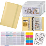Buy now NICOOTHBudget Binder Cash Envelopes A6 Money Saving Binder with Zipper envelopes (Purple) A6yellow at indiglob india