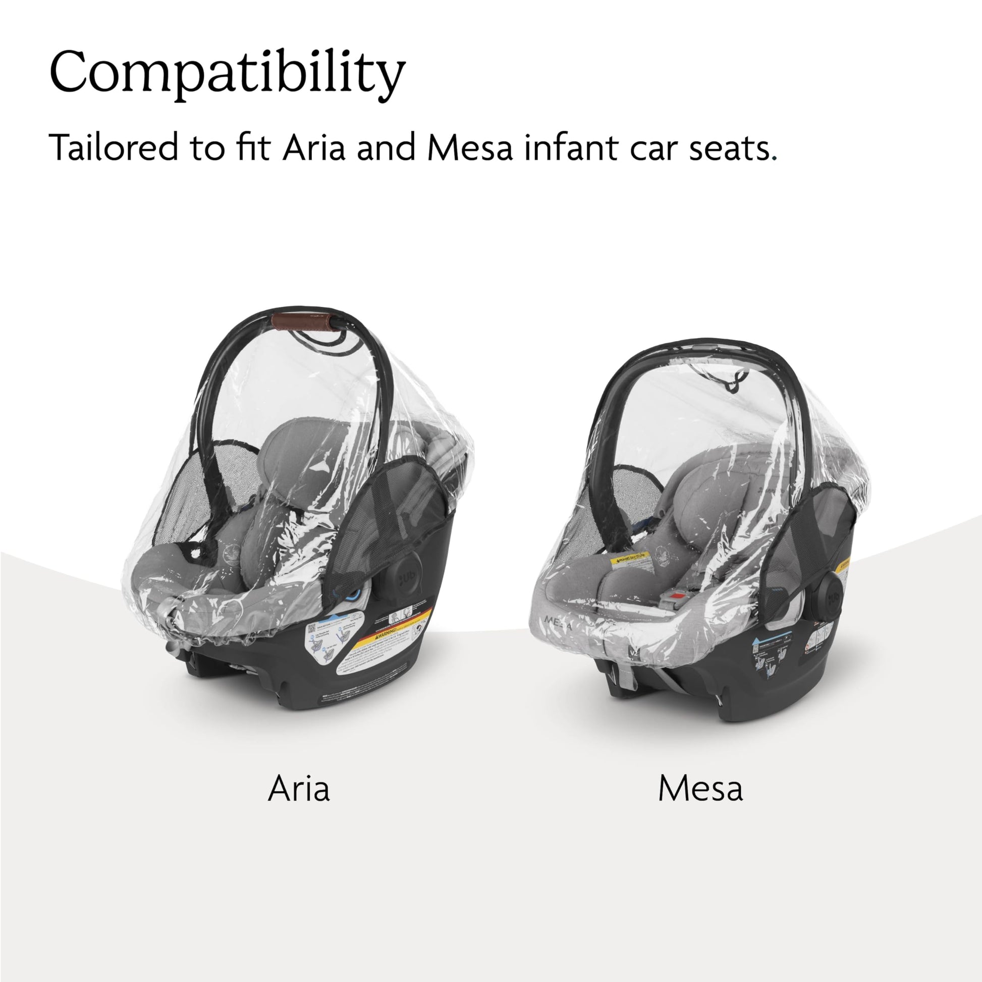 Buy now UPPAbaby Rain Shield for Mesa and Aria Infant Car Seat Carriers - Waterproof and Windproof Coverage - Ventilated Design - Quick Attachment at indiglob india