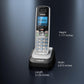 Buy now VTech Accessory Handset for DS6151 Series with 2-Line Cordless Phone, Suitable for Small Business or Home, Answering System, Expandable up to 12 Handsets, Intercom, Conference | DS6101 (Black/Silver) at indiglob india