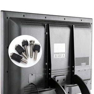 M8 Screws for Samsung TV M8 x 45mm Pitch 1.25mm TV Mounting Bolts Screws with 25mm Long Spacers