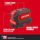 Buy now CRAFTSMAN V20 Charger, Power Inverter, Charging Ports for Type-C, Type-A, and AC, 150 Watts, Bare Tool Only (CMCB1150B) at indiglob india