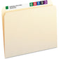 Smead File Folder, 1/3-Cut Tab, Assorted Positions, Letter Size, Manila, 24 per Pack (11928)