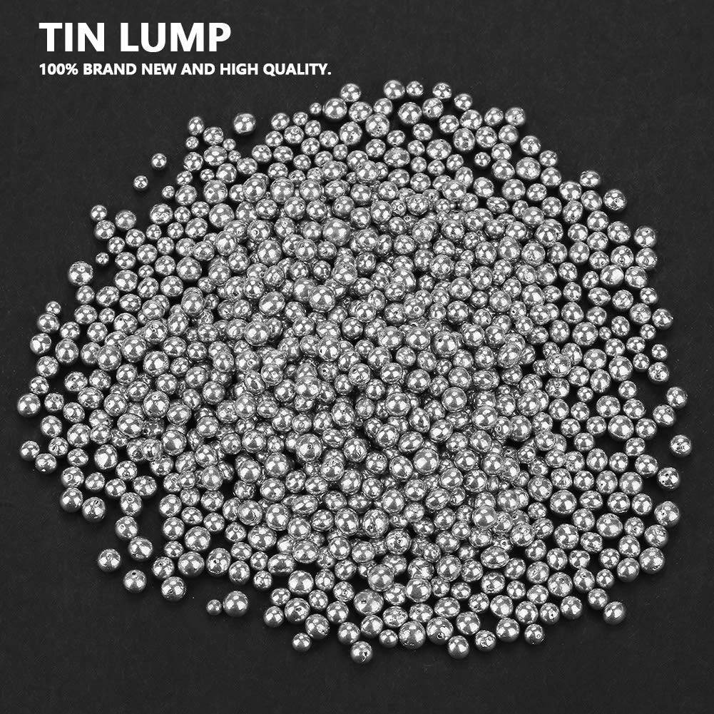 100g/3.5oz Pewter Ingot Tin Lumps Shiny Ultra-high Purity Tin Ingot Pure Tin High Purity 99.95% Tin Sn Metal Small Lumps Sample for Experiments/Production/Industry/Welding/Metal Fittings - My Store