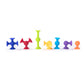Buy now Fat Brain Toys Squigz Deluxe Set - 50-Piece Suction Construction Toys, Suction Bath Toys, Sensory Toys for Kids 3 and Up at indiglob india
