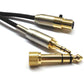 NewFantasia Replacement Audio Upgrade Cable Compatible with AKG K240, K240S, K240MK II, Q701, K702, K141, K171, K181, K271s, K271 MKII, M220, Pioneer HDJ-2000 Headphones 1.2meters/4feet