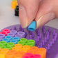 Perler Beads Funfusion: Large Clear Interlocking Pegboards