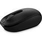 Microsoft Wireless Mobile Mouse 1850 - Black - Comfortable Right/Left Hand Use, Wireless Mouse with Nano transceiver, for PC/Laptop/Desktop, works with Mac/Windows 8/10/11 Computers