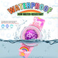 3D Cartoon Waterproof Watches for Girls with Alarm - Best Toys Gifts for Girls Age 3-12