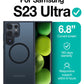 Buy now TORRAS Magnetic Shockproof for Samsung Galaxy S23 Ultra Case, Fit for MagSafe, 4X Military Grade Protection, Translucent Slim Case for Samsung S23 Ultra Case Anti-Fingerprint Anti-Scratch, Black at indiglob india