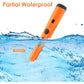 Dmyond Metal Detector Pinpointer, Professional Waterproof Handheld Pin Pointer Wand, Search Treasure Pinpointing Finder Probe with 9V Battery for Adults, Kids - Orange