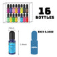 Buy now Epoxy Resin Pigment - 16 Colors Translucent Resin Colorant, Highly Concentrated Resin Dye for DIY Jewelry Making, AB Resin Coloring - 10ml at indiglob india
