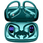 Buy now bmani Ear Buds Wireless Earbuds Bluetooth Headphones with 80H Playtime LED Display Case, Over-Ear Hook with Mic, Stereo Sound, Easy Button Controls, Sports Earphones for Running Workout Gym Black at indiglob india