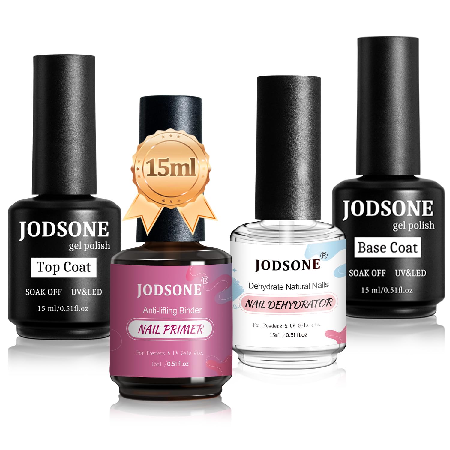 Buy now JODSONE 36 PCS Gel Nail Polish Set-32 Colors Gel Polish Kit Base Coat Glossy Matte and Glitter Top Coat Nail Polish Set Green Blue Red Pink Collection Gifts for Women 4-NewA-DPBT at indiglob india