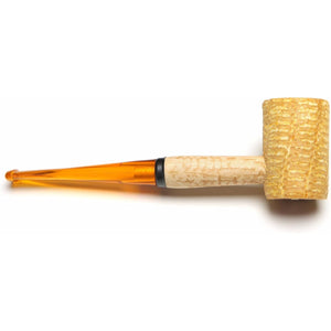 Missouri Meerschaum - Legend Corn Cob Tobacco Pipe - Flat, Straight Bit