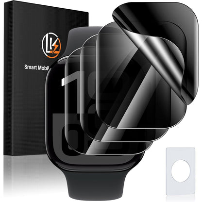 LK 6 Pack Apple Watch Series 9 Series 8 Series 7 41mm Screen Protector, [Self-Healing] TPU Film, Anti-Scratch, Ultra-Thin Screen Protector Designed for iWatch 9/8 / 7 41mm, Clear