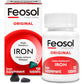 Feosol Original Iron Supplement Tablets, Non-heme, 325mg Ferrous Sulfate (65mg Elemental Iron) per Iron Pill, 1 Per Day, 120ct, 4 Month Supply, for Energy and Immune System Support, Made in USA
