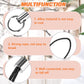 Frienda 200 Pcs Cell Phone Charm Straps USB Drive Lanyard Phone Ring Strap for Charm USB Drive Keychain DIY