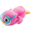 Munchkin® Wind Up Swimming Penguin Baby and Toddler Bath Toy, Blue - Pink