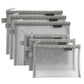Clear Cosmetic Bags Zip Makeup Mesh Bags Pencil Case Pouch Travel Toiletry Kit Set Storage Case ((6A+5A)*3 Grey)