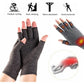 Arthritis Gloves Women Men,Strengthen Compression Gloves to Alleviate Carpal Tunnel,Rheumatoid,Tendonitis,Arthritis Pain Relief Gloves,Fingerless Gloves for Computer Typing and Daily Work - Small