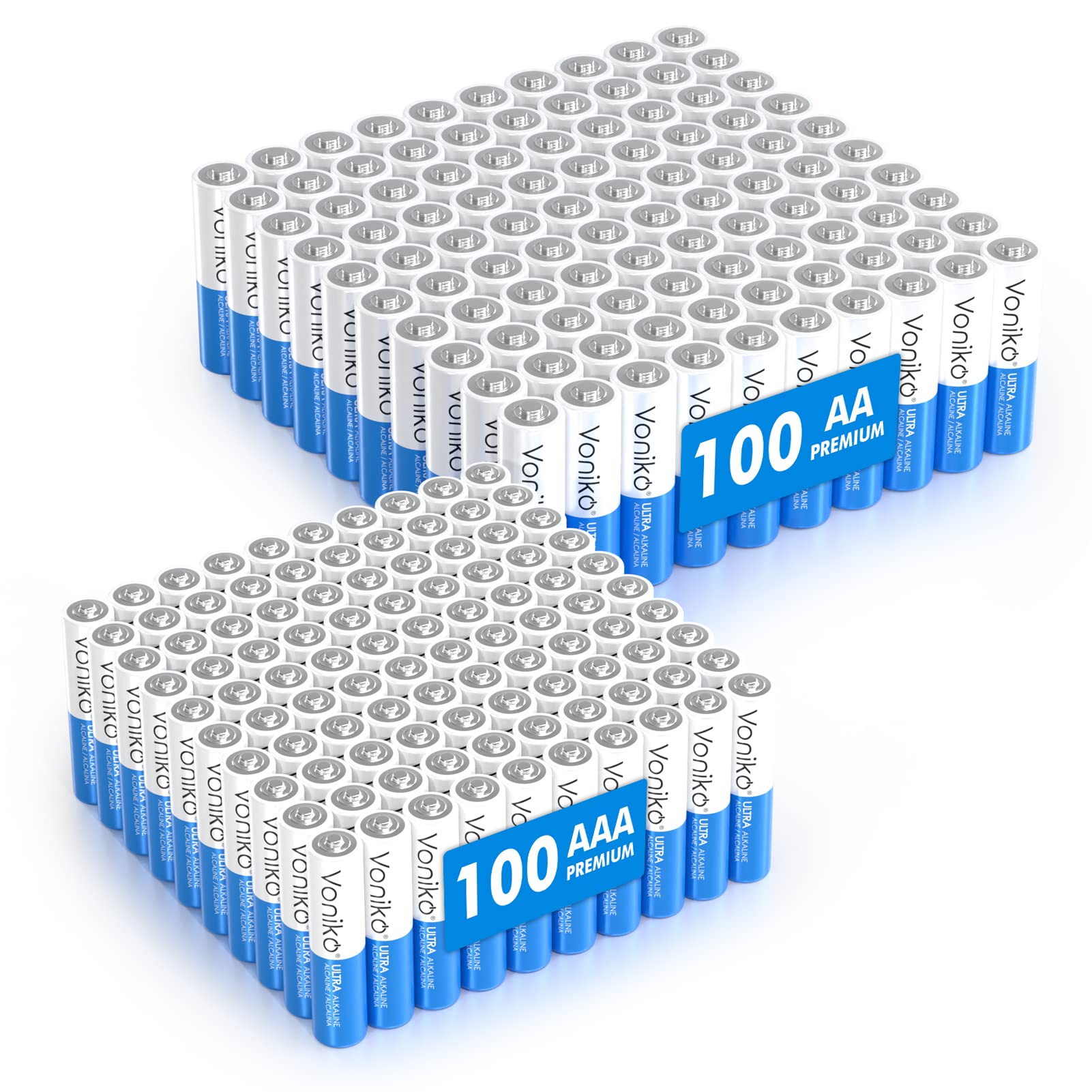 Buy now Voniko Ultra AAA Batteries 24 Pack - Alkaline Triple A Battery, Ultra Long-Lasting for All Your Devices, 10-Year Shelf Life, Leak-Proof & Mercury-Free at indiglob india