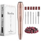 Buy now MelodySusie Pen-Shaped Portable USB Nail Drill, PC120I 20000RPM Electric Nail File with Compact Design for All Nail Care, Manicure Polishing, Shaping & Gel Removal at Home for Beginners A-gold at indiglob india
