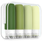 Travel Bottles for Toiletries, Tsa Approved 3oz Portable Travel Bottles, BPA Free Leak Proof Squeezable Silicone Travel Size Containers, Travel Accessories with Clear Toiletry Bag (4 Pack)