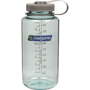 Nalgene Sustain Tritan BPA-Free Water Bottle Made with Material Derived from 50% Plastic Waste, 32 OZ, Wide Mouth
