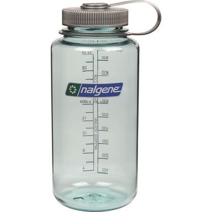 Nalgene Sustain Tritan BPA-Free Water Bottle Made with Material Derived from 50% Plastic Waste, 32 OZ, Wide Mouth