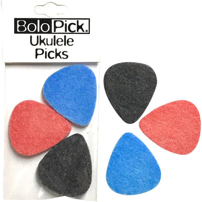 Felt Picks for Ukulele 6 Pack (An Original Recipe)