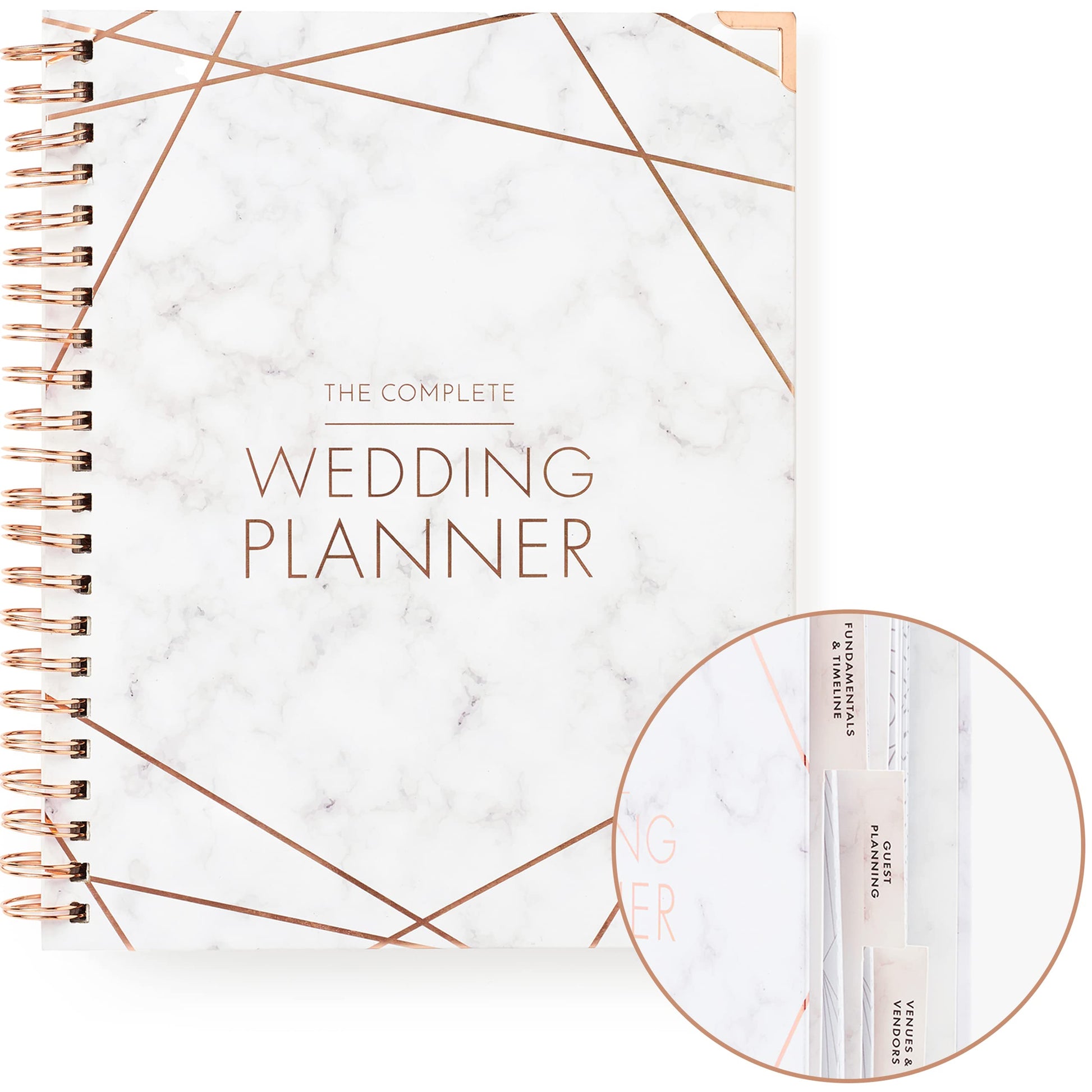 Buy now Your Perfect Day Wedding Planner Book and Organizer - Wedding Planner Book - Bridal Planning Binder with Countdown Calendar - Bride Gifts - (FLORAL) at indiglob india