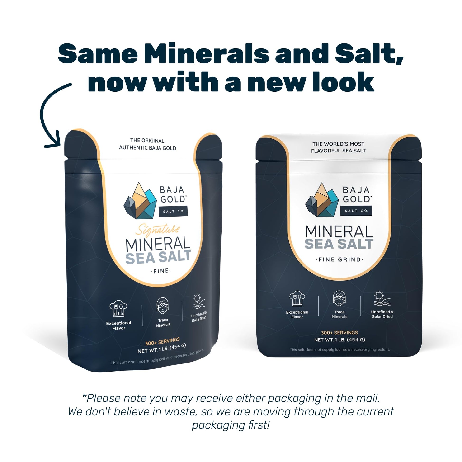 Buy now Baja Gold Mineral Sea Salt - Recommended by Gary Brecka - Fine Grind Salt for Cooking & Baking | Natural Baja Salt for Culinary Uses | Great for Finishing Dishes | 1 lb. Resealable Bag, 300+ Servings. at indiglob india