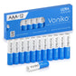 Buy now Voniko Ultra AAA Batteries 24 Pack - Alkaline Triple A Battery, Ultra Long-Lasting for All Your Devices, 10-Year Shelf Life, Leak-Proof & Mercury-Free 12 Count (Pack of 1) AAA at indiglob india