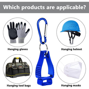 6PCS Glove Clips for Work, Non Slip Glove Holder Clip for Guard Labor Worker Glasses Helmets Hanger Clamp Grabber
