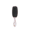 Wet Brush Marble Bronze Shine Enhancer Paddle Brush - Detangler with Ultra Soft Bristles, Infused With Natural Argan Oil, Shiny & Smooth Hair, Wet or Dry, All Hair Types - Bronze