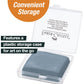 Faber-Castell Kneadable Eraser for Artists in Storage Case - Absorbent Kneaded Erasers, Art Eraser 1 Pack, Grey
