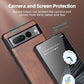X-level for Google Pixel 7 Pro Case 5G, Premium PU Leather Elegant Soft TPU Bumper Shockproof Protective Cases Phone Cover for Google Pixel 7 Pro 2022(Brown)