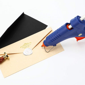 Nuanchu 15 Pcs Glue Gun Sealing Wax Sticks Retro Vintage Wax Sticks for Seal Stamp and Letter for Wedding Invitations Card Envelope Christmas Holiday Gift Ideas(Ivory White)