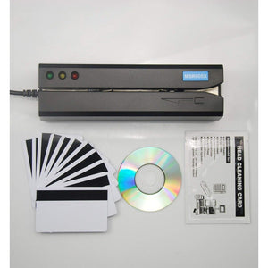 Deftun Mag Card Reader Writer Compare with MSR605X for Windows and Mac OS