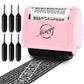 Buy now Miseyo Wide Identity Theft Protection Roller Stamp Set - Yellow (3 Refill Ink Included) at indiglob india