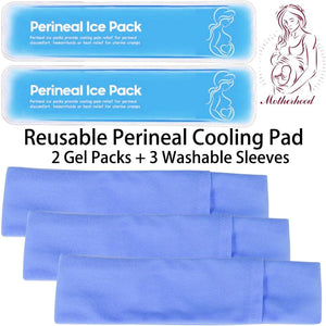 Reusable Perineal Cooling Pad for Postpartum and Hemorrhoid Pain Relief,Instant Perineal Cold Pack,Vaginial Ice Pack for Pain Relief (Color-Blue)