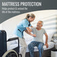 Buy now DMI Waterproof Mattress Protector and Mattress Cover, Soft, Encased Zippered Fit, Twin, Packaging may vary at indiglob india