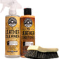 Buy now Chemical Guys Leather Cleaner and Conditioner Kit - 2 Bottles (4 oz Each), Car Cleaner and Conditioner, Safely Cleans & Conditions Leather Car Interiors, Furniture, Shoes, Boots, Bags, Apparel & More at indiglob india
