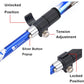 Aluminum Collapsible Ultralight Travel Trekking Hiking Pole for Men and Women (Fits 5'3" - 6'2")