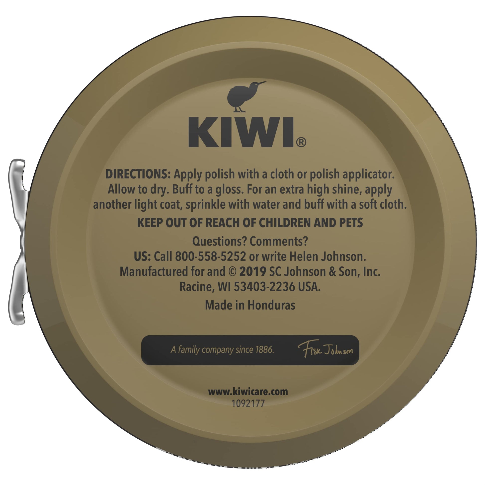 Buy now Kiwi Polish Paste Black, 2.5 Ounce (Pack of 1) at indiglob india