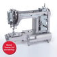 Buy now SINGER MX60 Lightweight & Portable Sewing Machine with Accessory Kit & Foot Pedal | 57 Stitch Applications, LED Light & 4-step Buttonhole | Great for Crafts & Mending at indiglob india