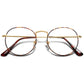 SOJOS Blue Light Blocking Computer Glasses Round Eyewear Anti Blue Light Lens Preppy Chic SJ5024B